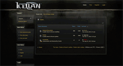 Desktop Screenshot of iceclan.com